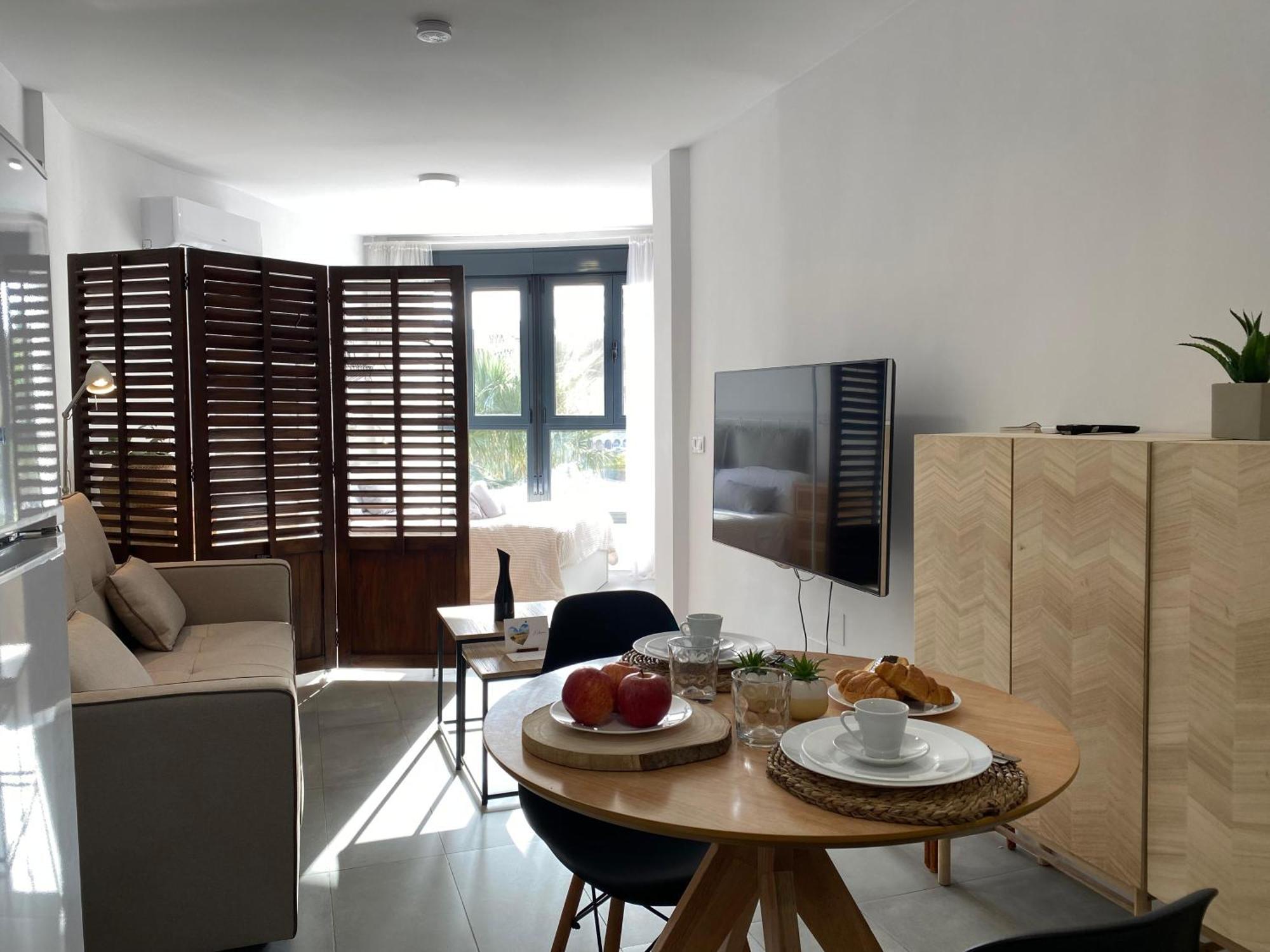 雷塔马尔Loft primera línea playa, Cabo de Gata, Wifi公寓 外观 照片