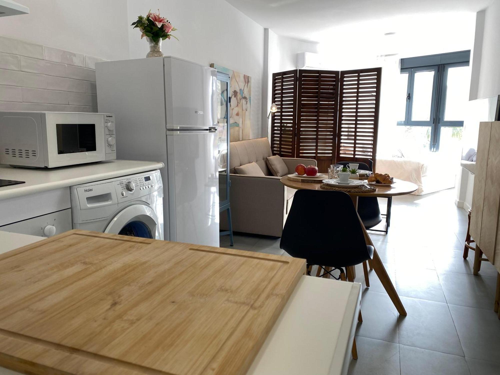 雷塔马尔Loft primera línea playa, Cabo de Gata, Wifi公寓 外观 照片