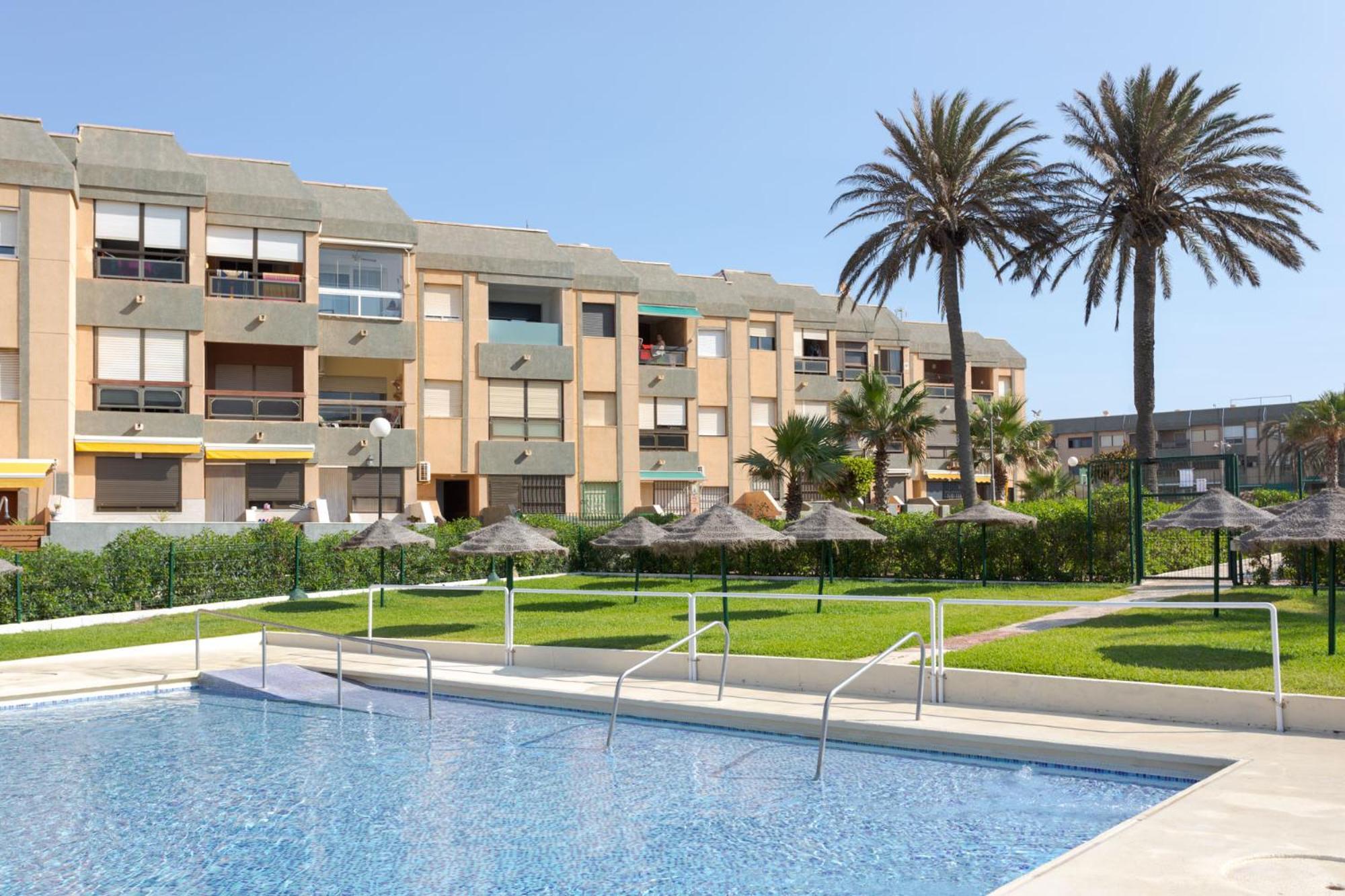 雷塔马尔Loft primera línea playa, Cabo de Gata, Wifi公寓 外观 照片